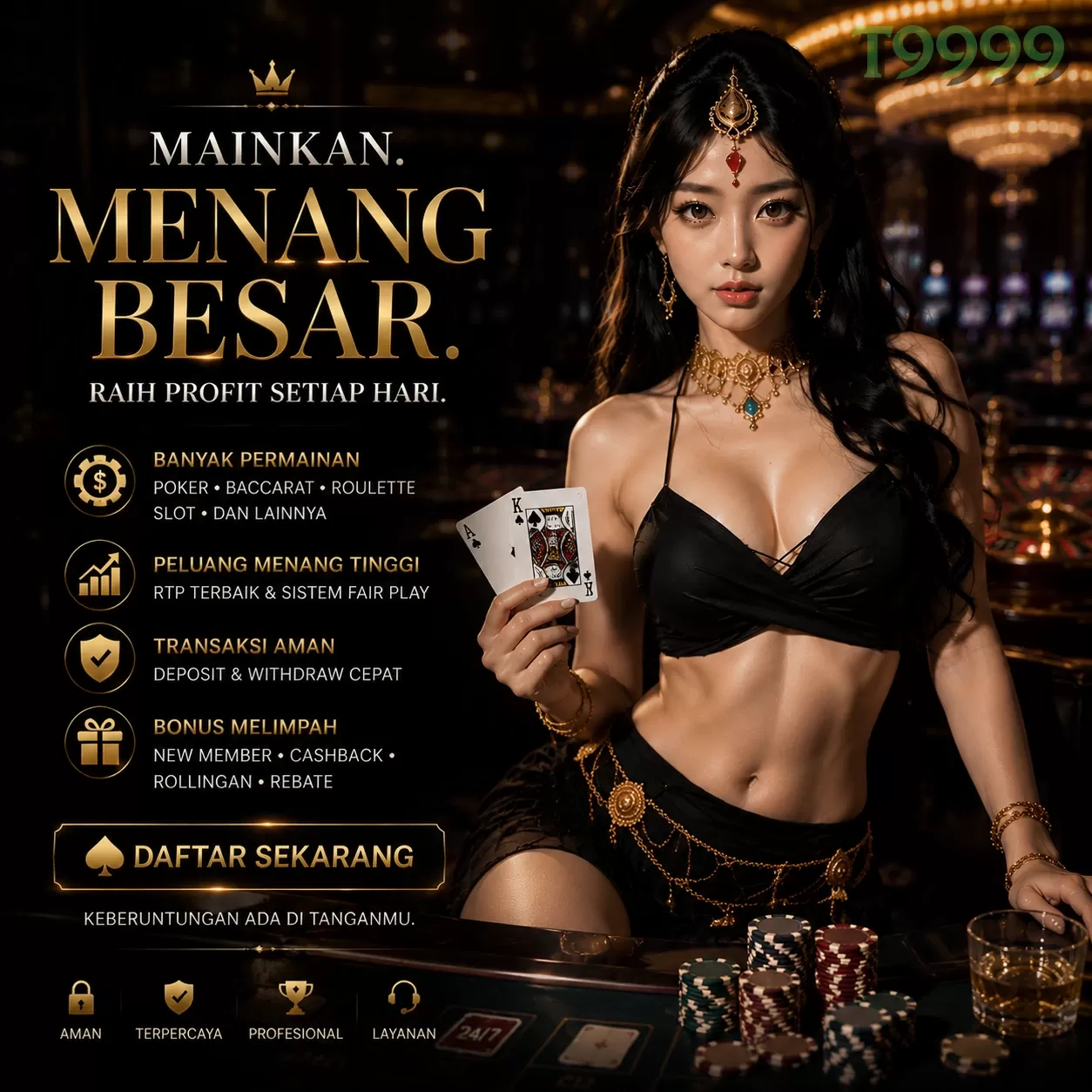 t9999 Platform Game Terpercaya untuk Pemain Indonesia